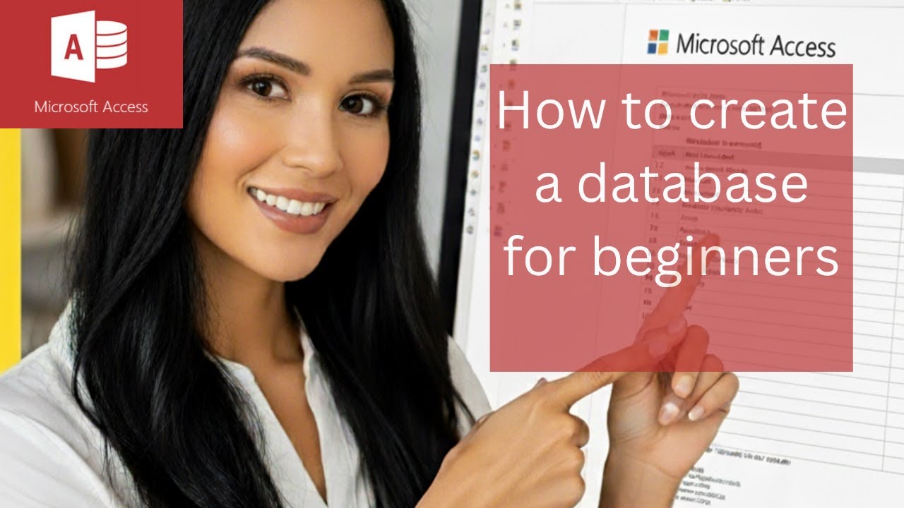 A simple Microsoft Access database just for beginners
