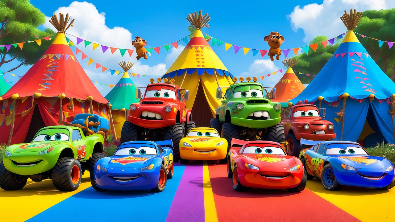 Long Slide Game With Cow Elephant Gorilla Hippopotamus Tiger 3d Animal Game Funny 3d Animals