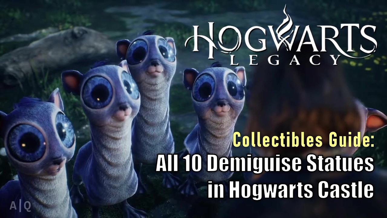 Hogwarts Legacy - Collectibles Guide - All 10 Demiguise Statues Locations in Hogwarts Castle