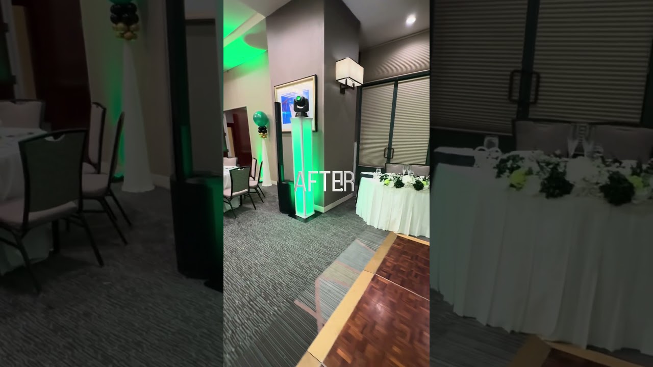 Dj setup for 20th Anniversary Celebration in Long Beach, Ca. November 2025.