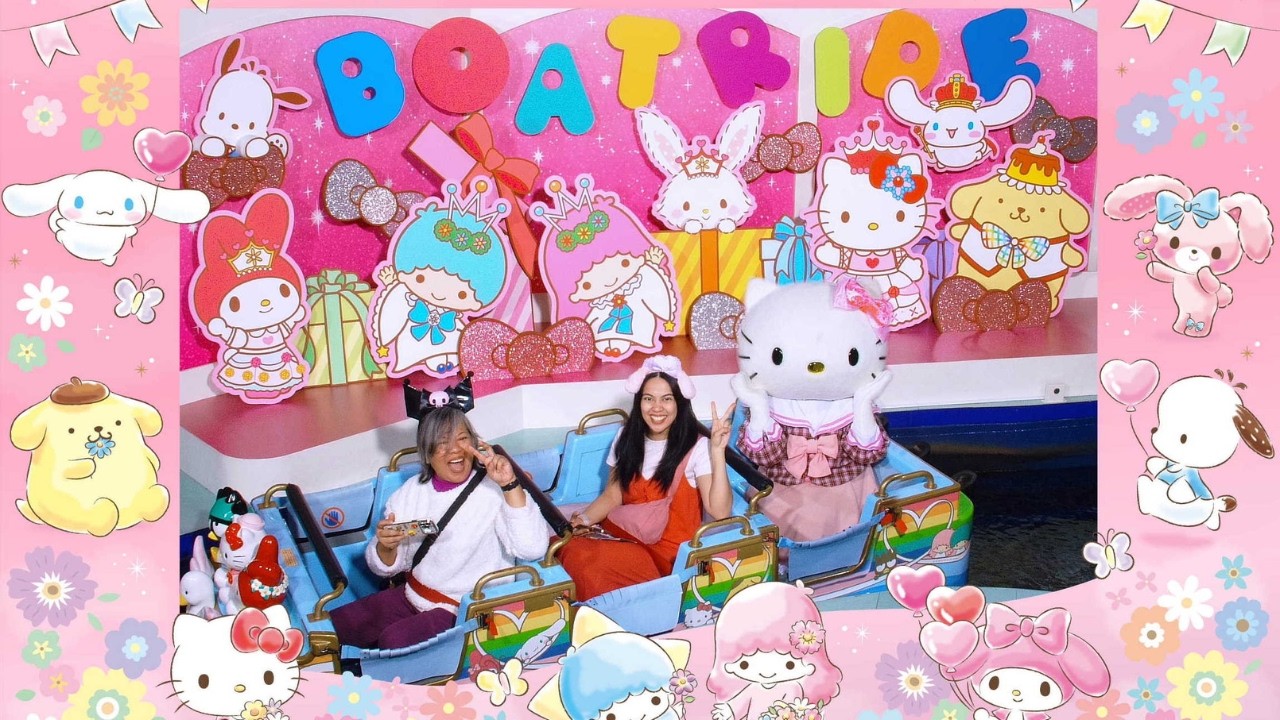 Life in Japan | Sanrio Puroland Boat Ride, My Melody Drive 🎀ྀིྀི (ep 55)