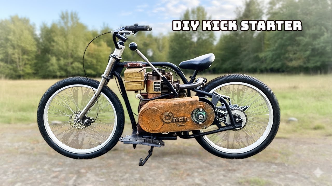 11hp Walmart motorized bike gets a kick start (Part 2)