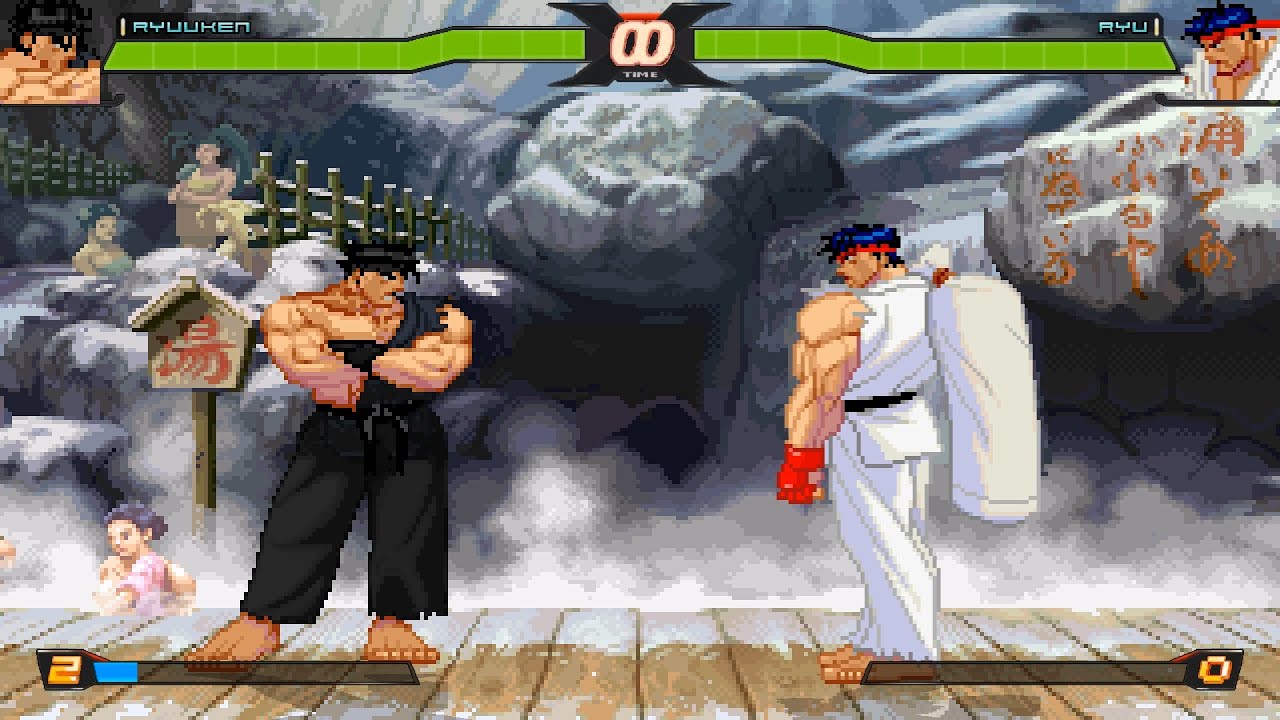 MUGEN - Ryuuken vs. Ryu ReHyped - FT2 - Download