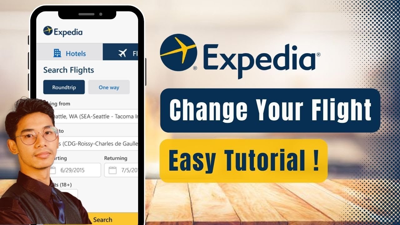 Expedia - How to Change Flight !