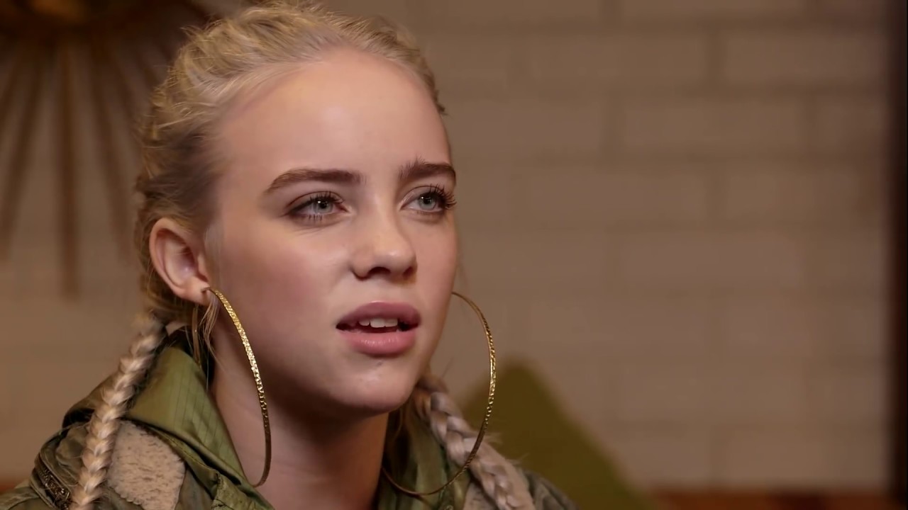 Billie Eilish answers questions and performs 