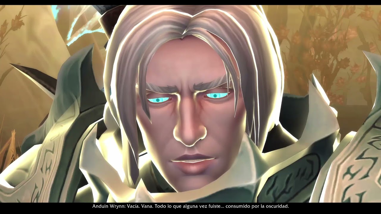 [Wow] 🔥 SYLVANAS y ANDUIN 🔥 cadenas de dominacion cinematica FINAL AUDIO LATINO | Shadowlands 9.1