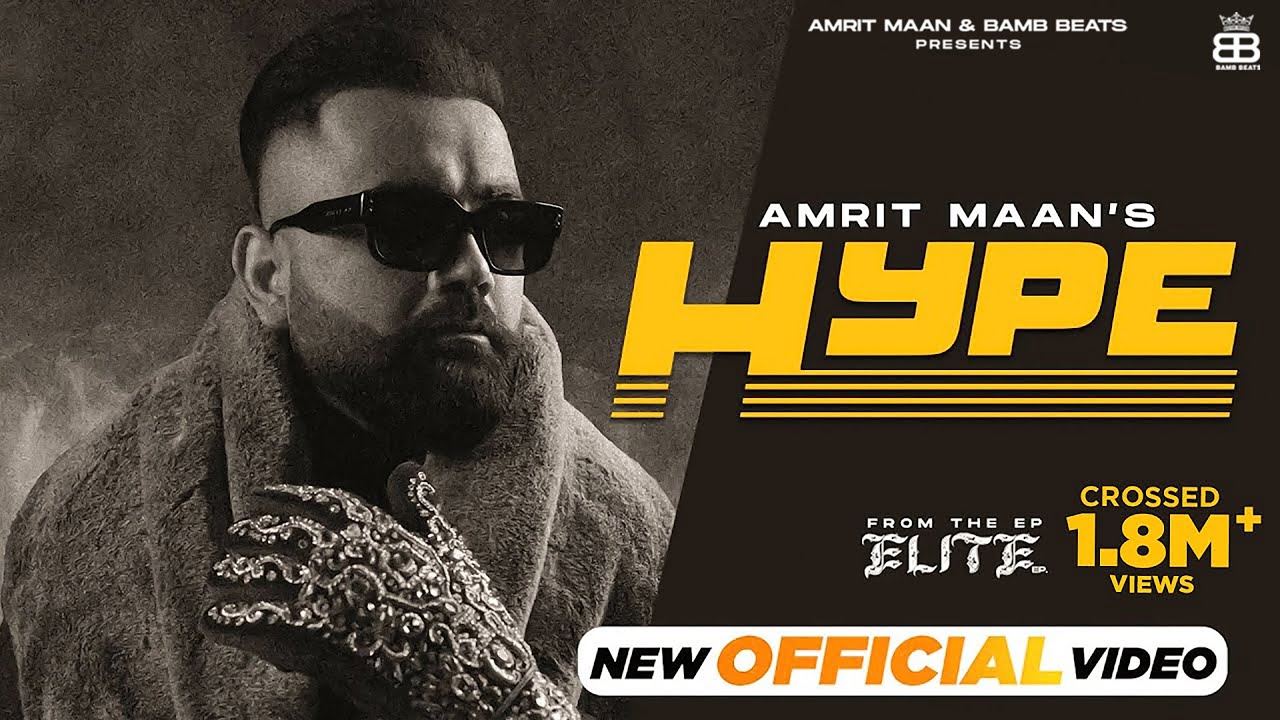 Hype (Official Video) : Amrit Maan | Monico Santana | Deep Jandu | Punjabi Songs 2024