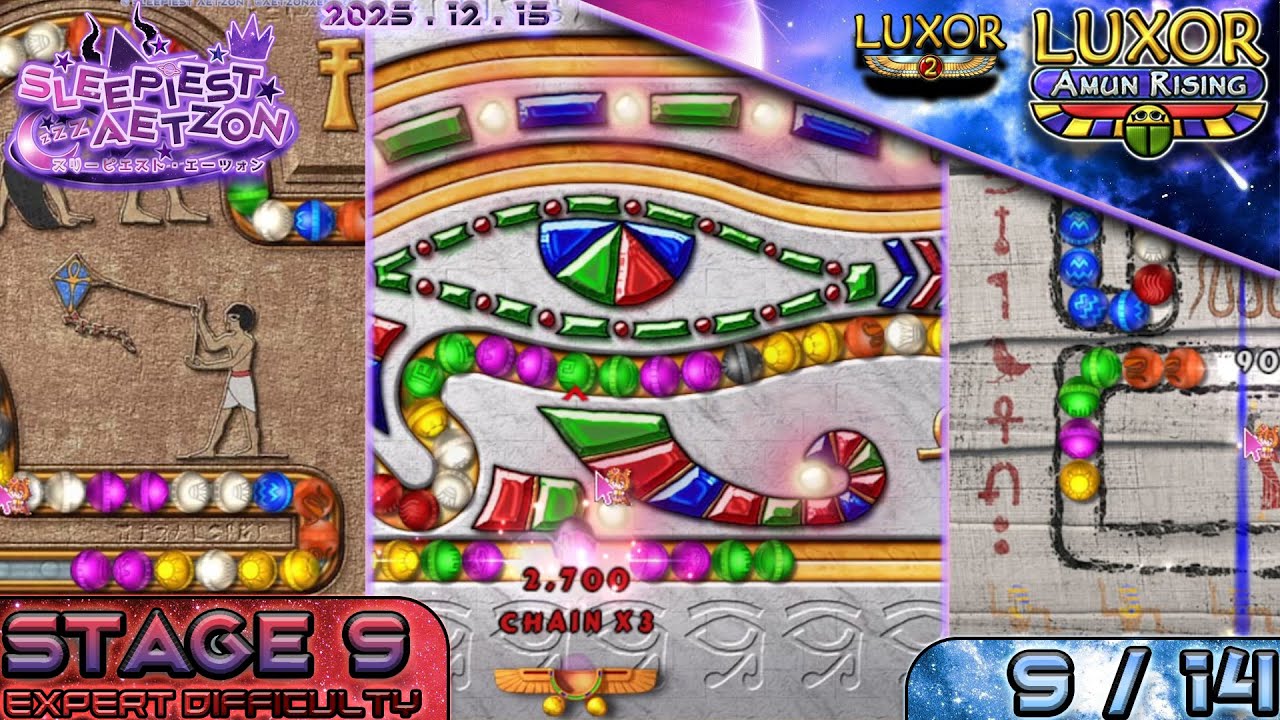 Luxor Amun Rising Port [ Luxor 1.5+ ] - Stage 9 - Crossing The Reed Sea | Expert