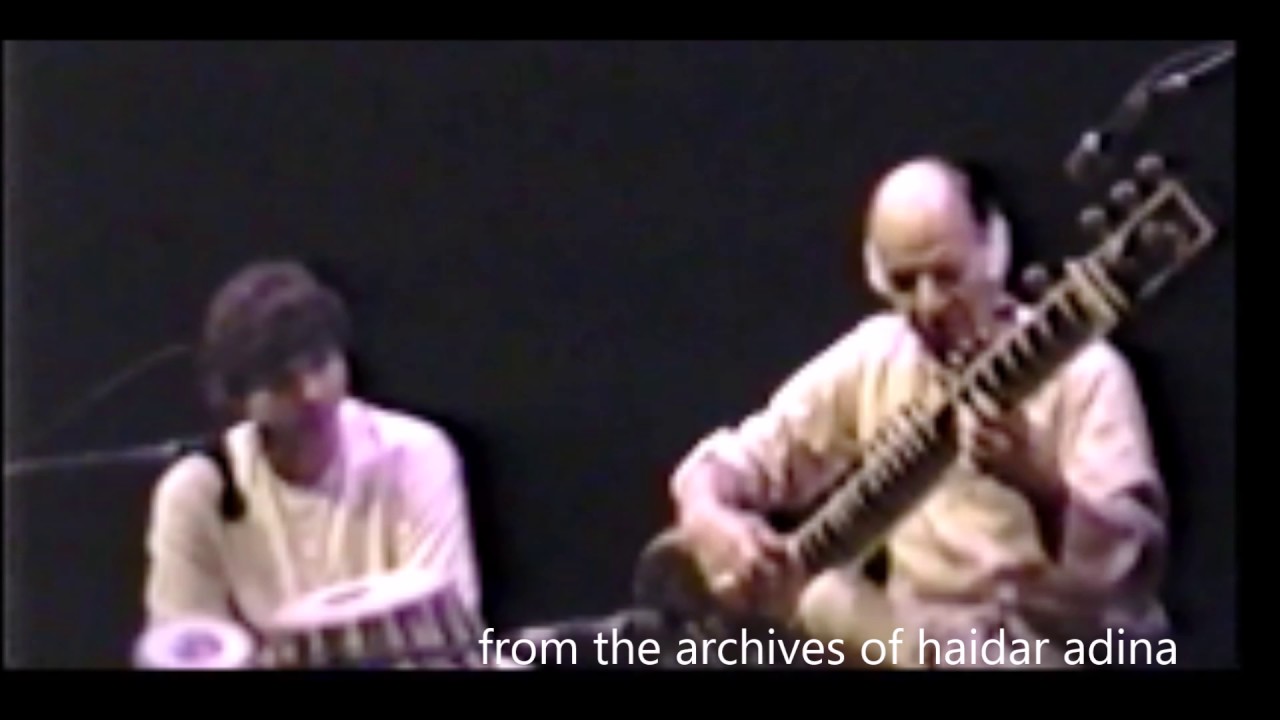 Ustad Vilayat Khan Ustad Akram Khan Raga: Puriya Kalyan part 1 of 2