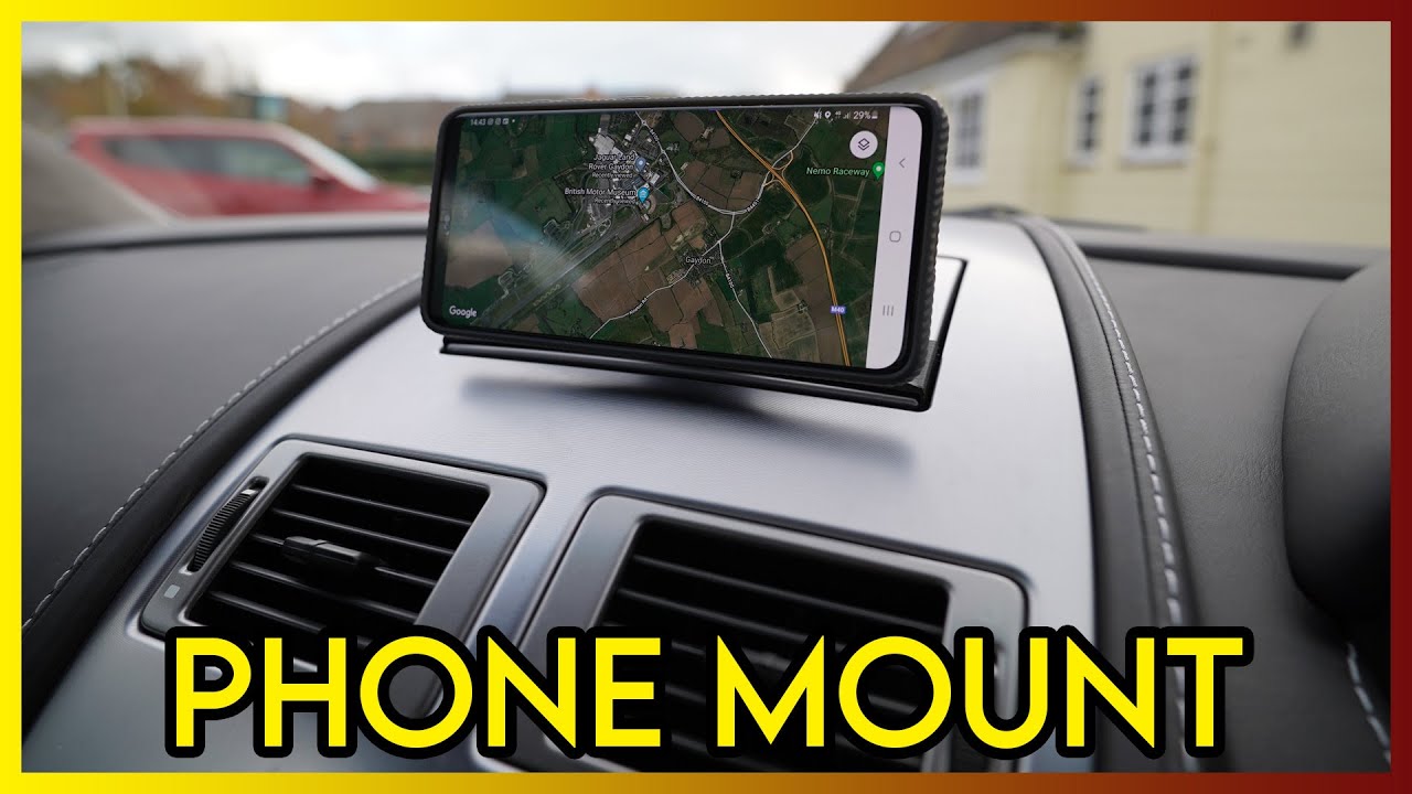 Aston Martin Phone Holder Mod (Gaydon Era)