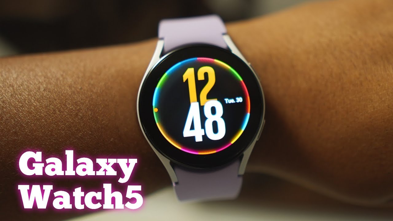 Samsung Galaxy Watch 5 Unboxing Bora Purple