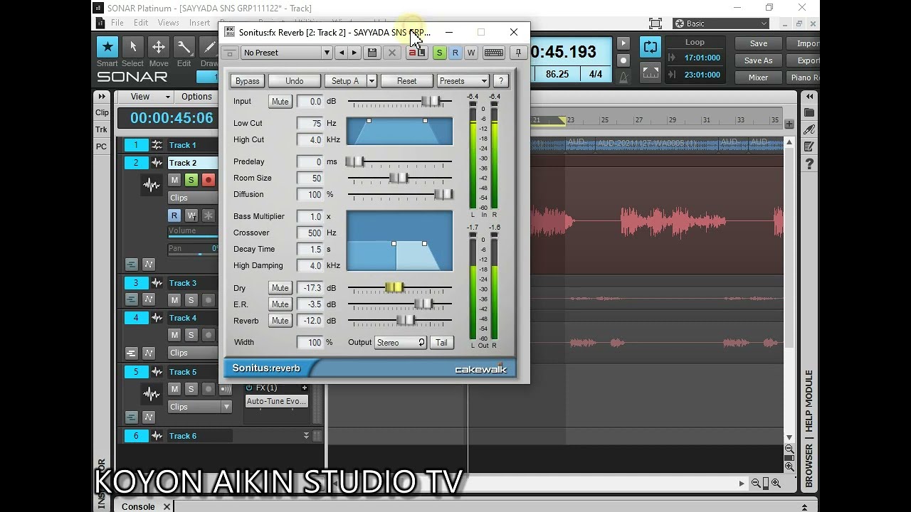 Yadda ake gyaran muryar waka da #sonar#platinum# cikin sauki (1)