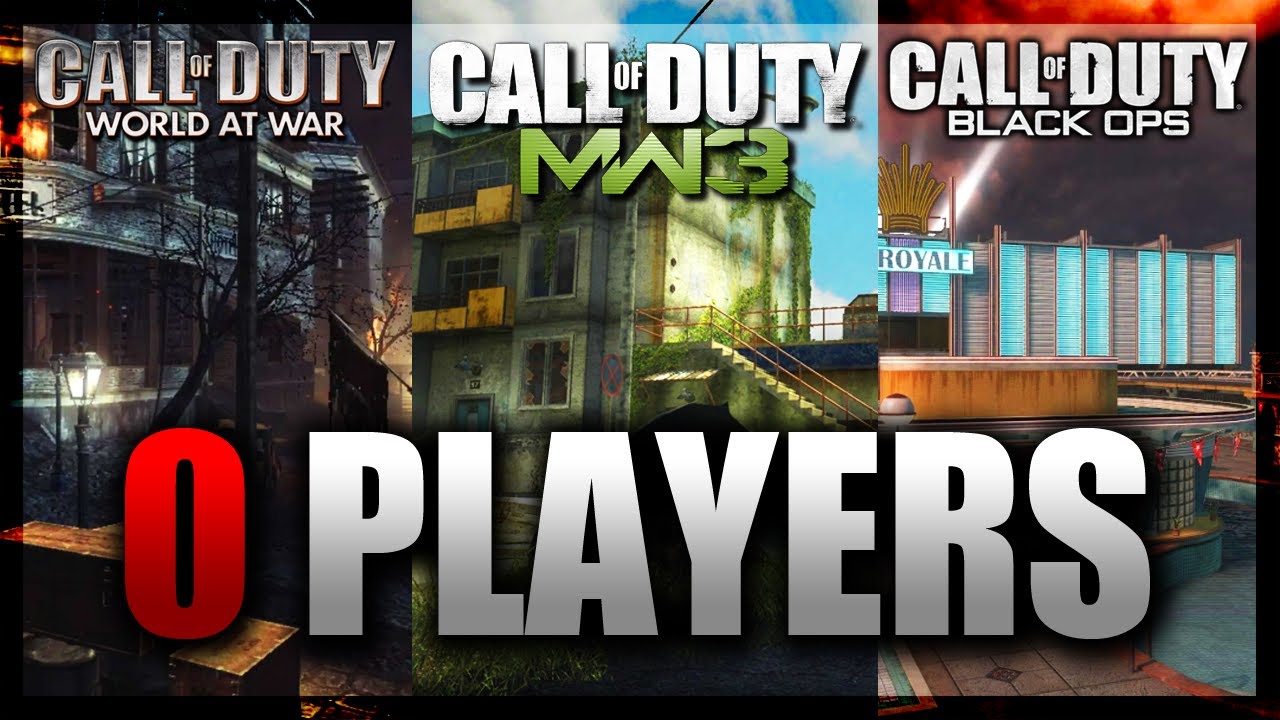 Revisiting Old CALL OF DUTY Maps But NOBODY IS ONLINE