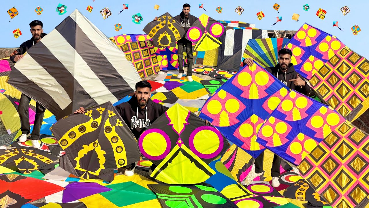 Kites Shopping Lohri 😍 Makar Sankraanti 🤩 Kite Flying 2025 🔥 Patang Ki Video | Yogesh 01
