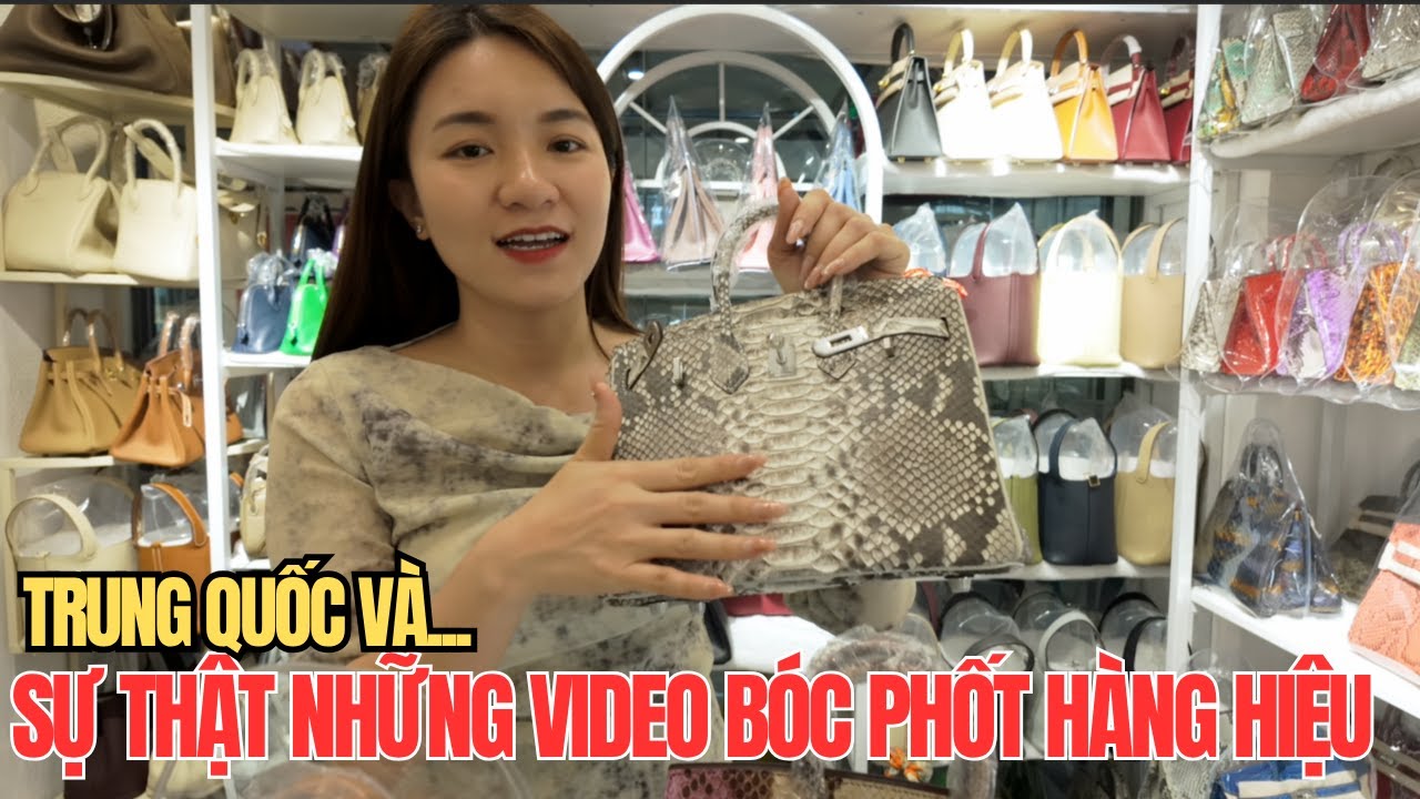 Sự thật về video: xưởng gia công hàng hiệu Hermes, Dior, Channel…  tự rao bán?