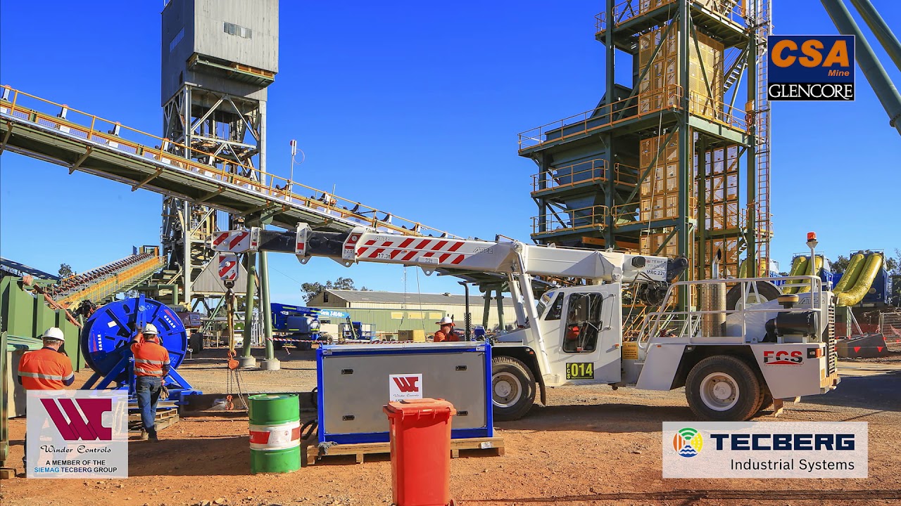 MINE SITE - WINDER & MATERIAL HANDLING INSTALLATION