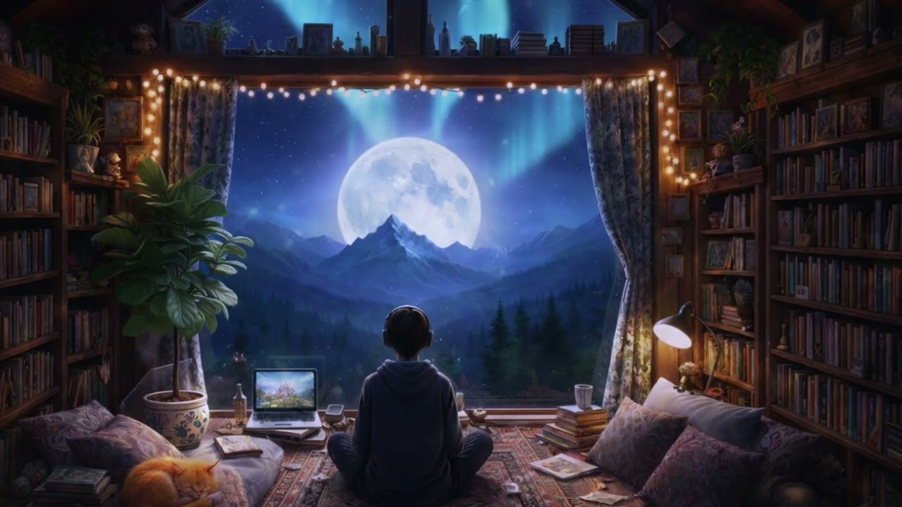 Midnight Aurora Vibes – Chill Lofi Hip Hop Mix [Study / Sleep / Relax]