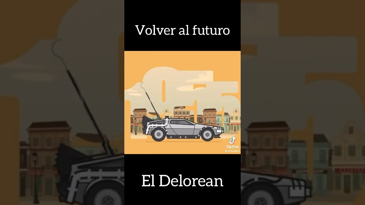 Volver al futuro el delorean