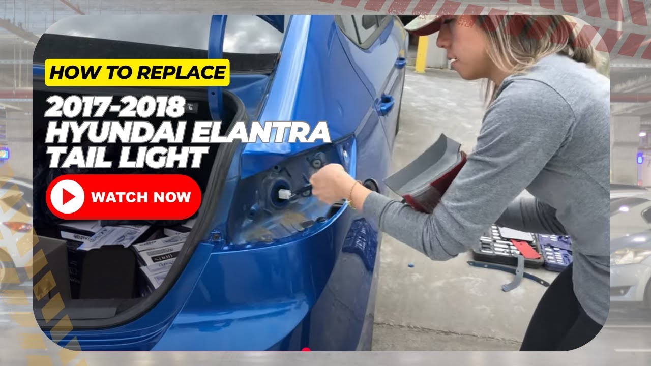 How to Quickly Replace a 2017-2018 Hyundai Elantra Tail Light | ReveMoto Tutorial