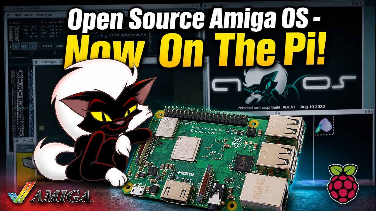 Забудьте об эмуляции: Amiga теперь работает на Raspberry Pi НАТИВНО!