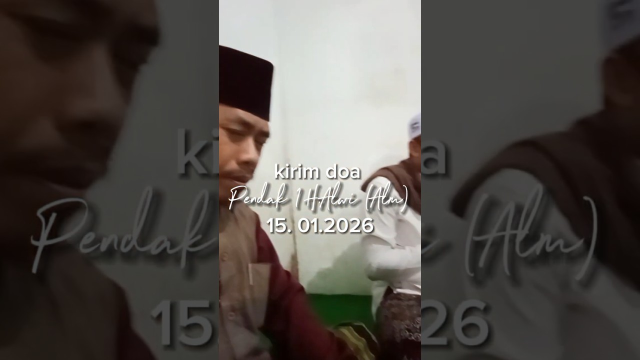 Pendak 1 almarhum BPK H Alwi Medokan kampung