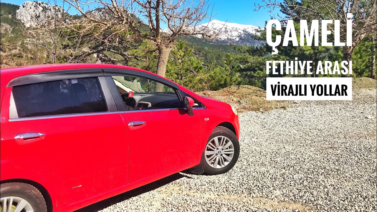 Yol videosu- Çameli  Fethiye arası / trafikte sıkıştıranlar