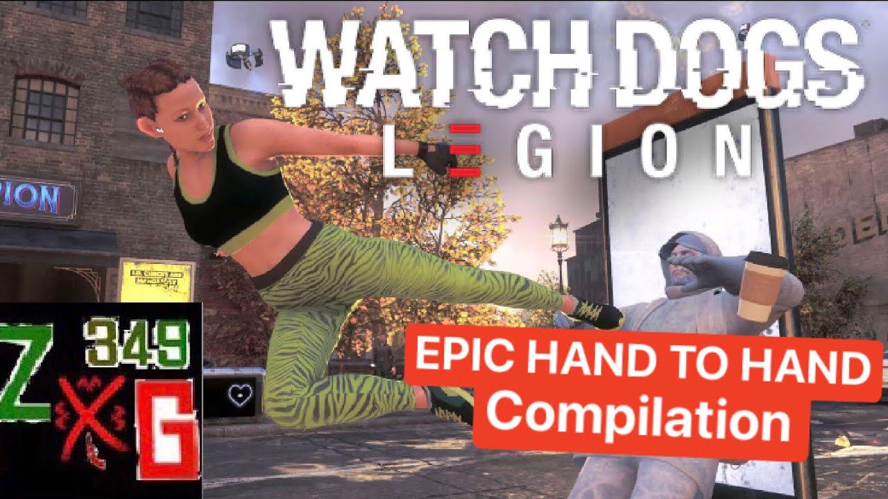 Watch Dogs Legion - Epic Hand To Hand Combat Compilation