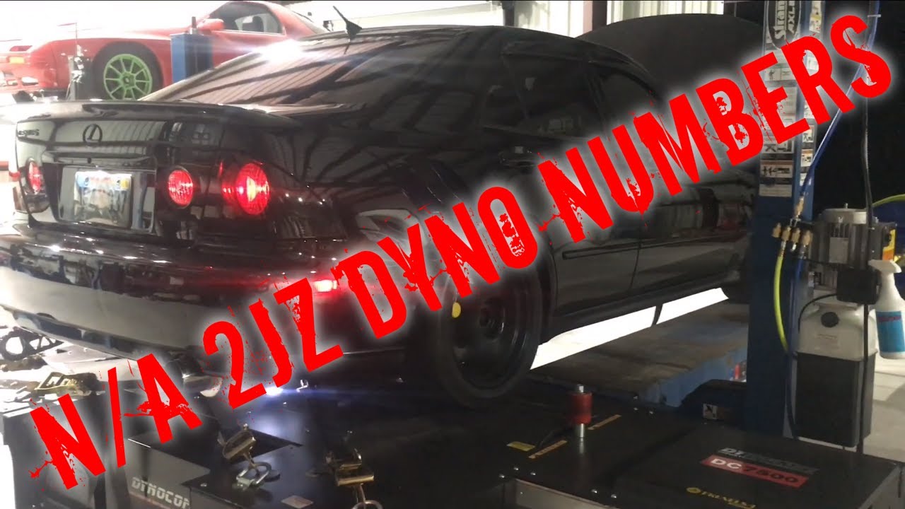 2001 Lexus IS300 *2JZ* NA Dyno Run 179rwhp 180 ft lbs
