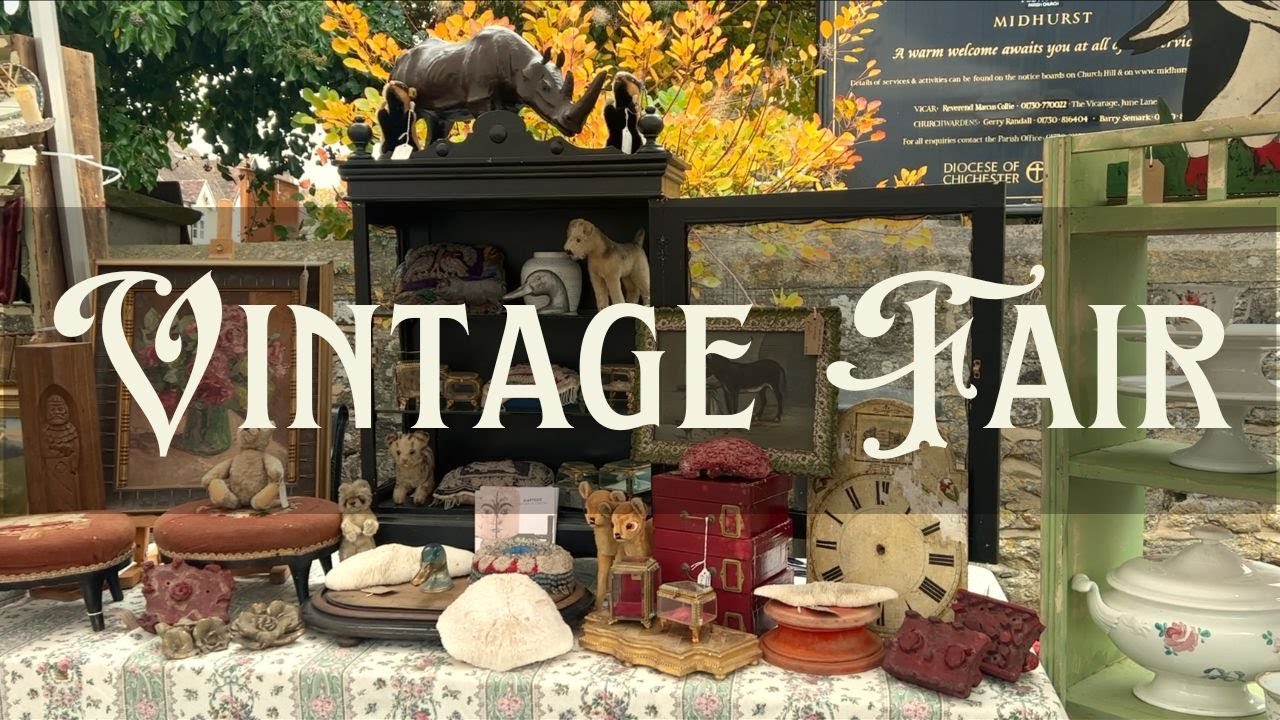 Vintage Fair in England | Midhurst Town Tour and Vintage Fair