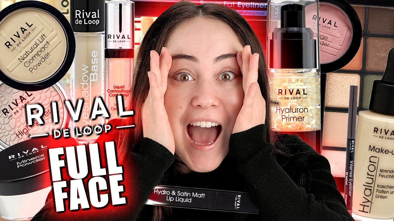 Vor 4 Jahren DURCHGEFALLEN und HEUTE ❓ RIVAL DE LOOP von Rossmann 👀  Drogerie Make up Reihe