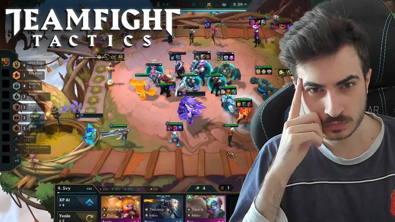 @MASKARR  YAYINDA EKİPLE TFT OYNUYOR