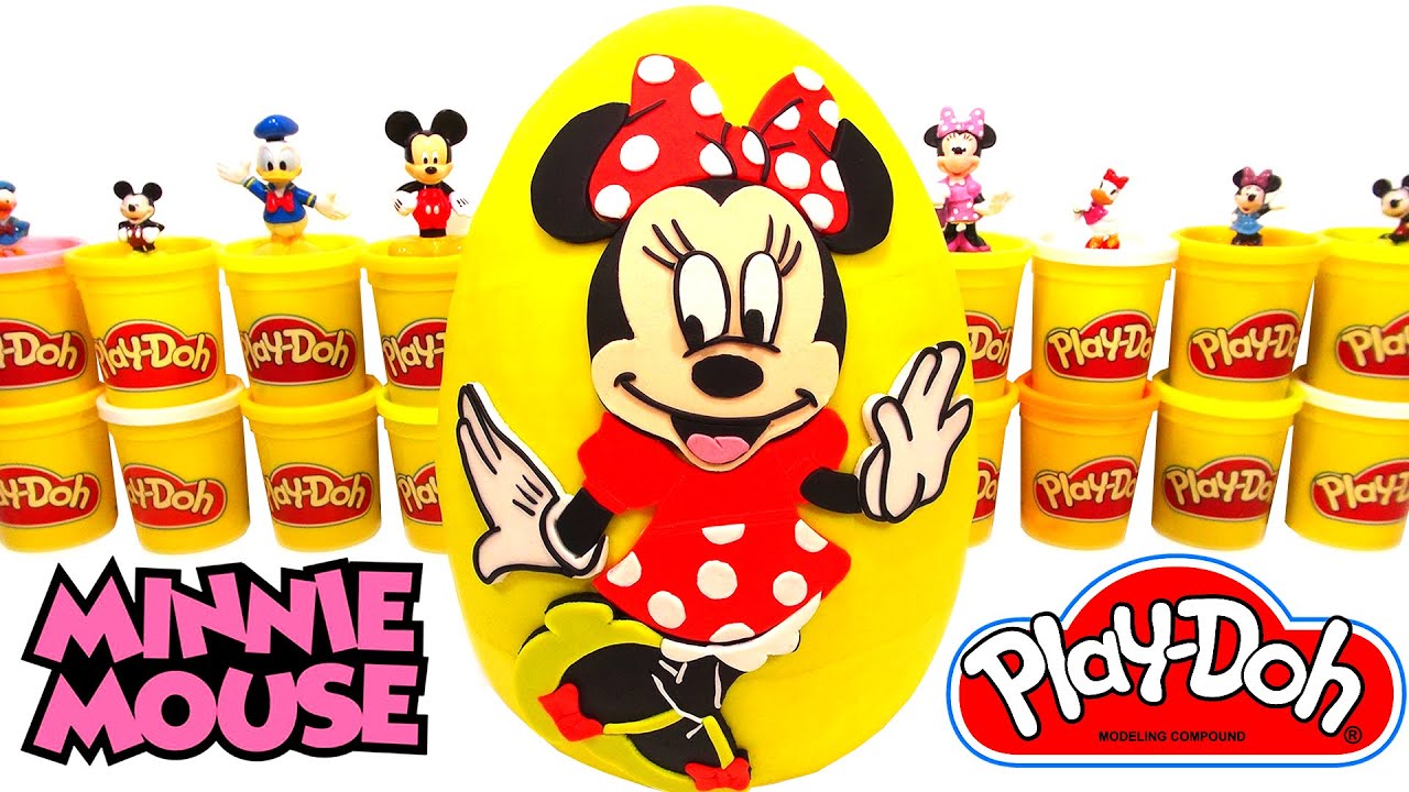 Mini Mouse Dev Sürpriz Yumurta Oyun Hamuru - MLP Cicibiciler LPS Minnie Mouse