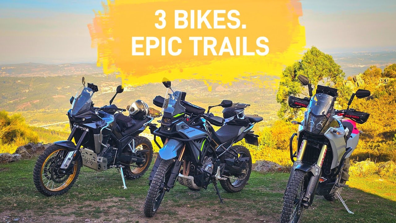 3 BIKES, EPIC TRAILS! Off-Road Adventure in Portugal: Serra da Estrela, Piódão & Trevim