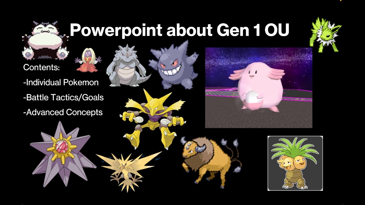Powerpoint About Gen 1 OU