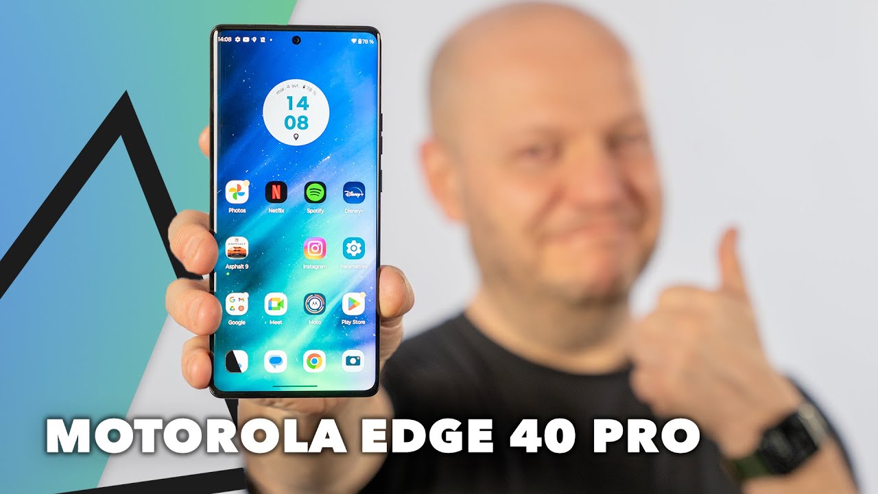 MOTOROLA EDGE 40 PRO : SUPER STAB ET HYPER PUISSANCE 🔥