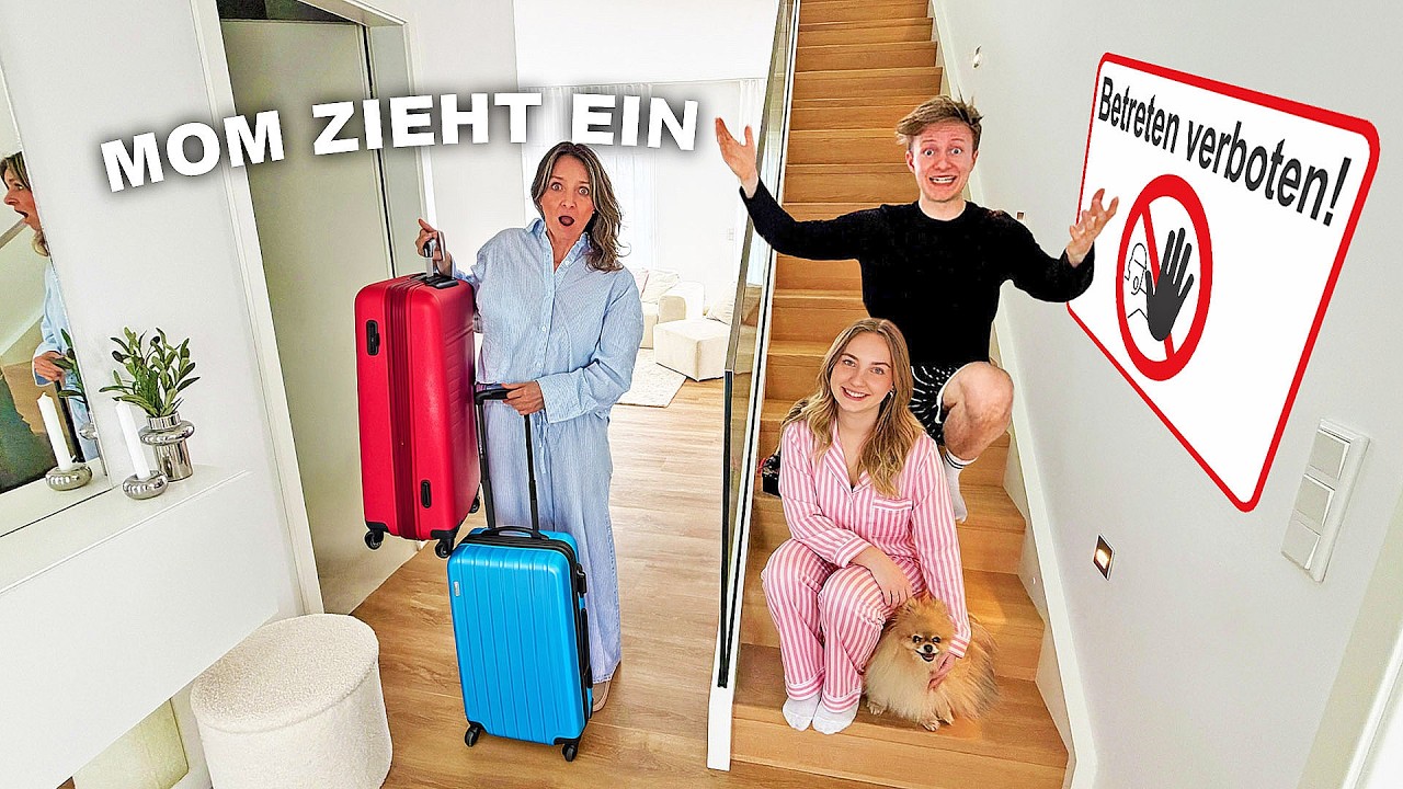 Meine Mom zieht erstmal mit bei uns ein😩