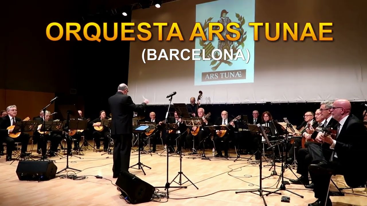 La ORQUESTA ARS TUNAE (Barcelona), interpretando el tema MARENCO EXCELSIOR GALOP