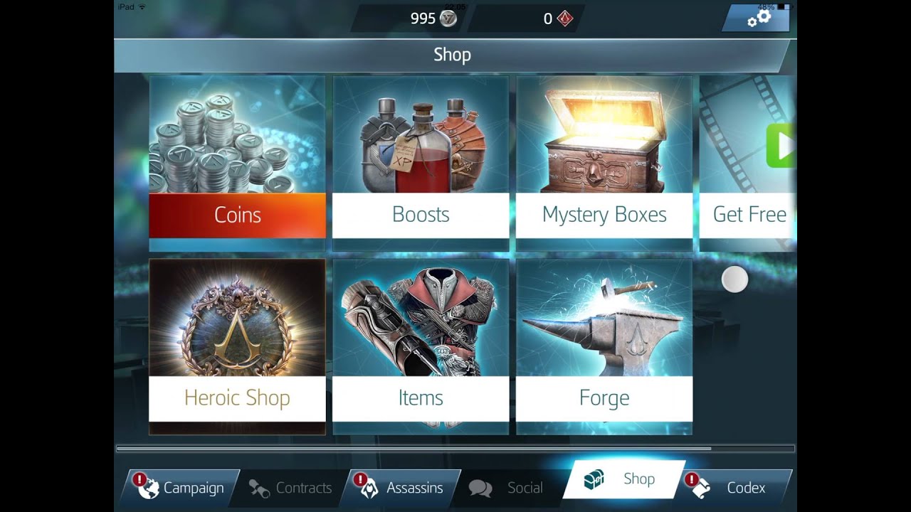 Assassin's Creed Identity Shop Tutorial