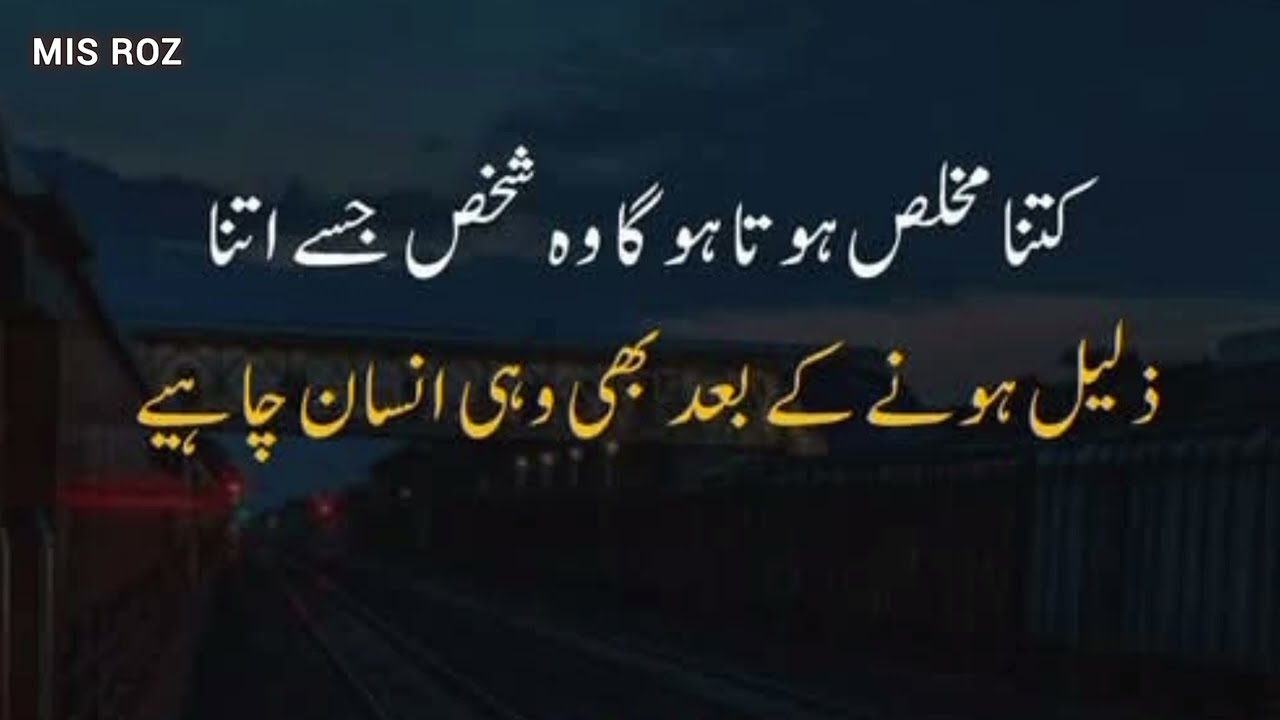 2Line Urdu sad poetry| emotional poetry in Urdu | Urdu dukhi Shayari| Poetry|#@Misroz