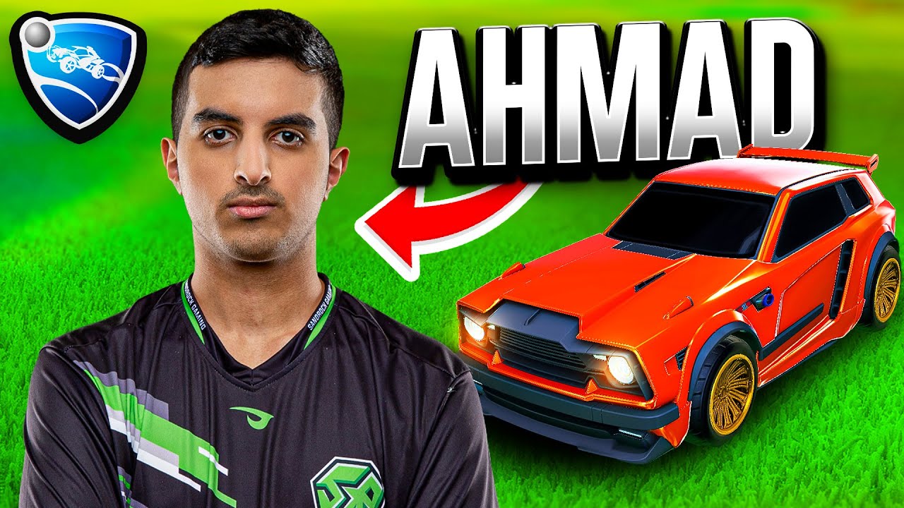 Playing with AHMAD in Rocket League! (FASTEST PLAYER?!)