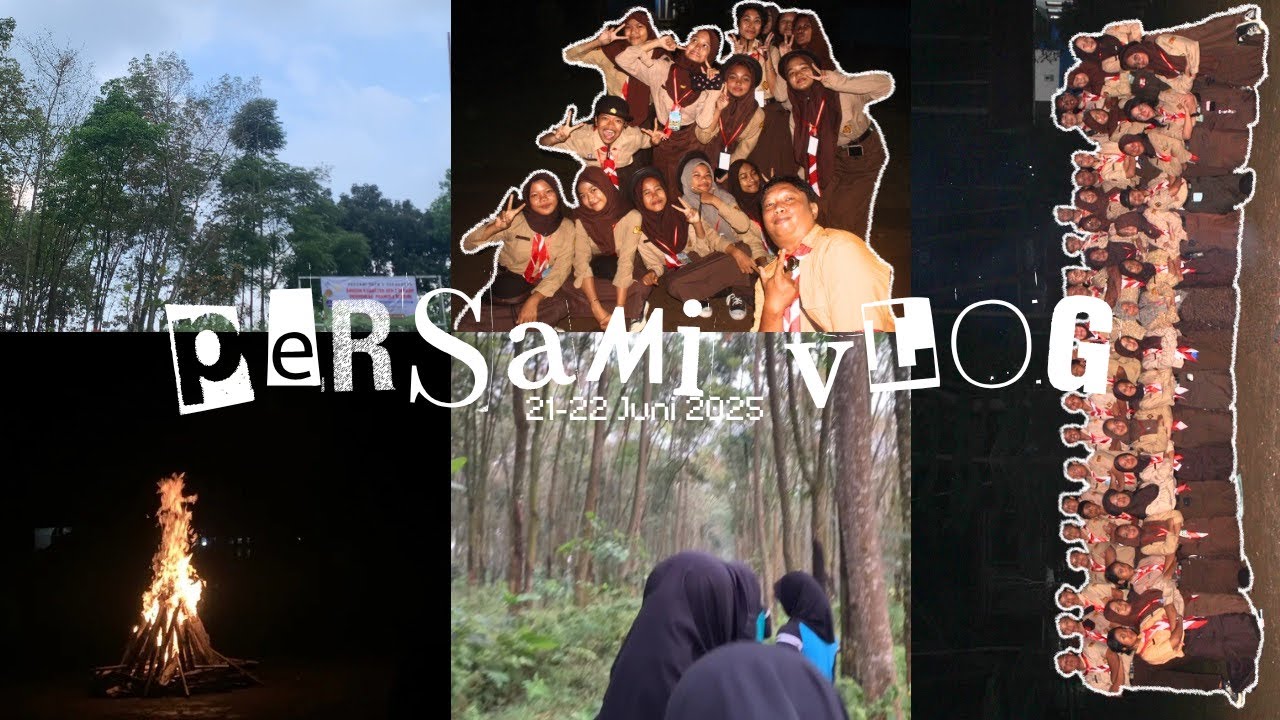 PERSAMI VLOG‼️camping pramuka🏕️🔥|| Junior High School😵&zwj;💫😵&zwj;💫
