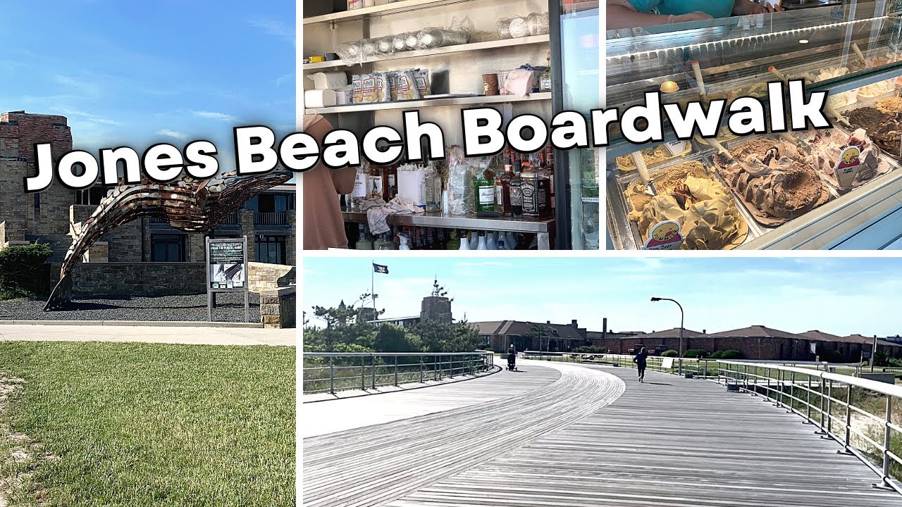 Jones Beach Boardwalk Shocked Me | Walk Jones Beach Long Island NY Boardwalk With Me