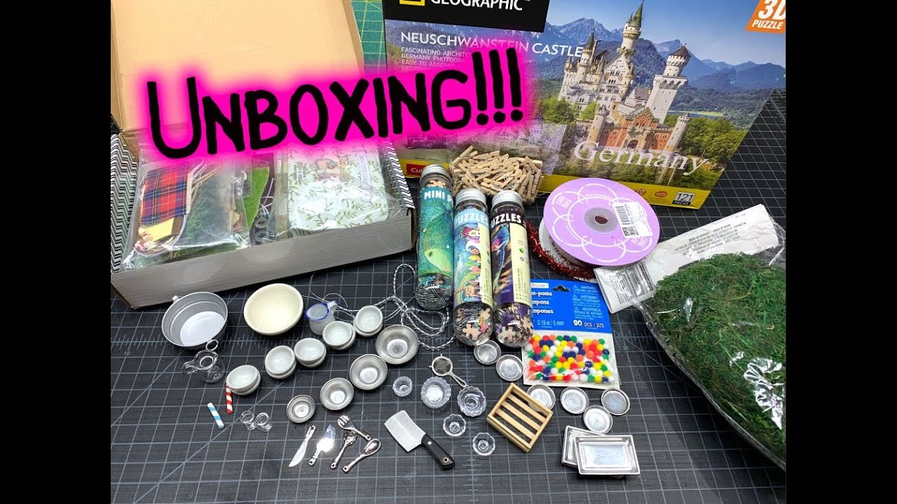 Another HUGE Unboxing Miniature Haul! (unintentional asmr)