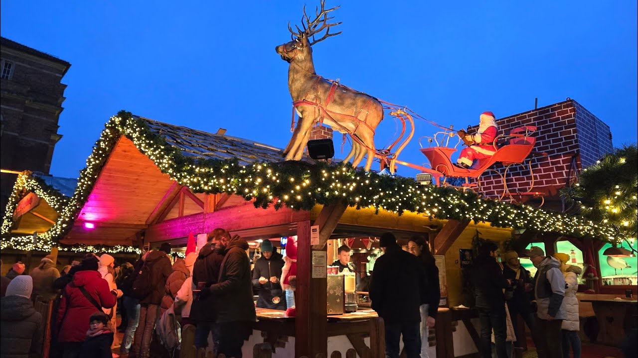 Kiel Noel Pazarı, Almanya Noel Pazarı 2024, Christmas Market Germany,Noel Pazarı Vlog,