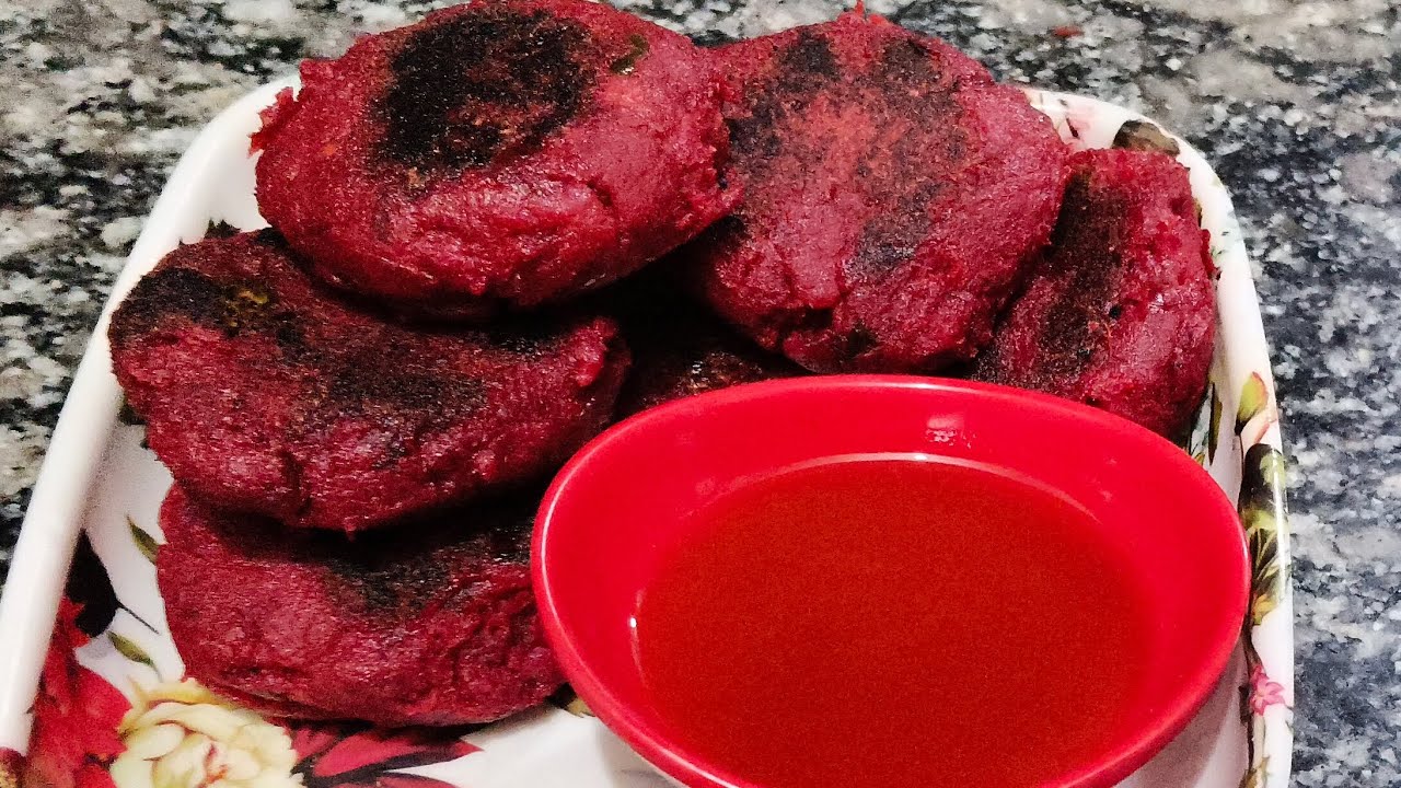 Beetroot tikki tasty and healthy 