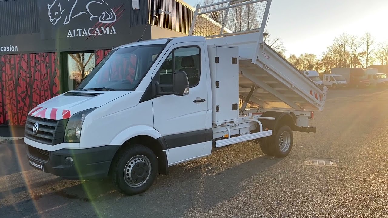 VOLKSWAGEN CRAFTER 2.0l 163 CV 50 A L2 BUSINESS BENNE COFFRE CROCHET Réf. 21062