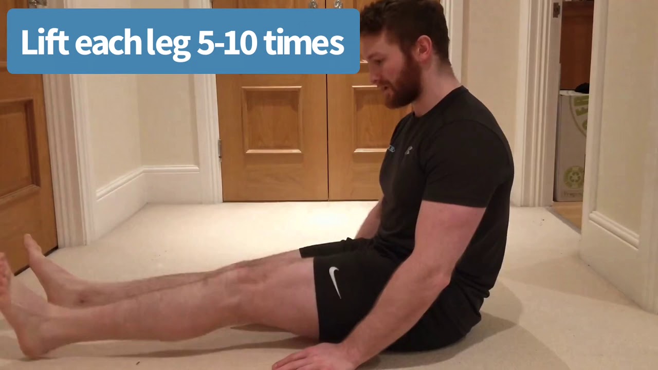 Seated Hip Flexor Lift | Surrey Chiropractor Josh French