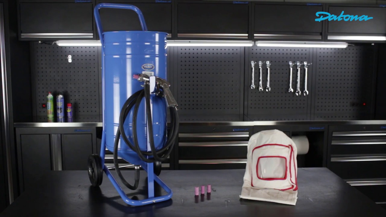 Mobiles Sandstrahlgerät - Injektorstrahler 50 Liter | Datona.de