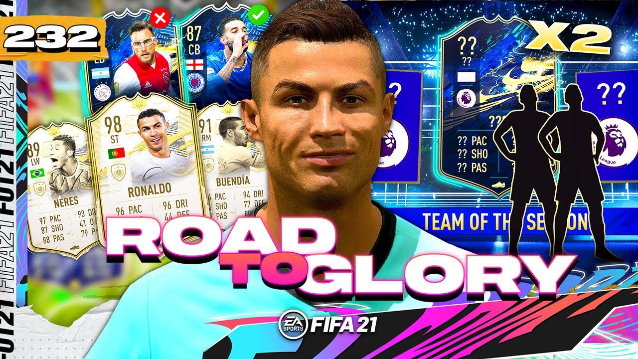 FIFA 21 ROAD TO GLORY #232 - OMG 2X PREMIER LEAGUE TOTS PACKED!!!