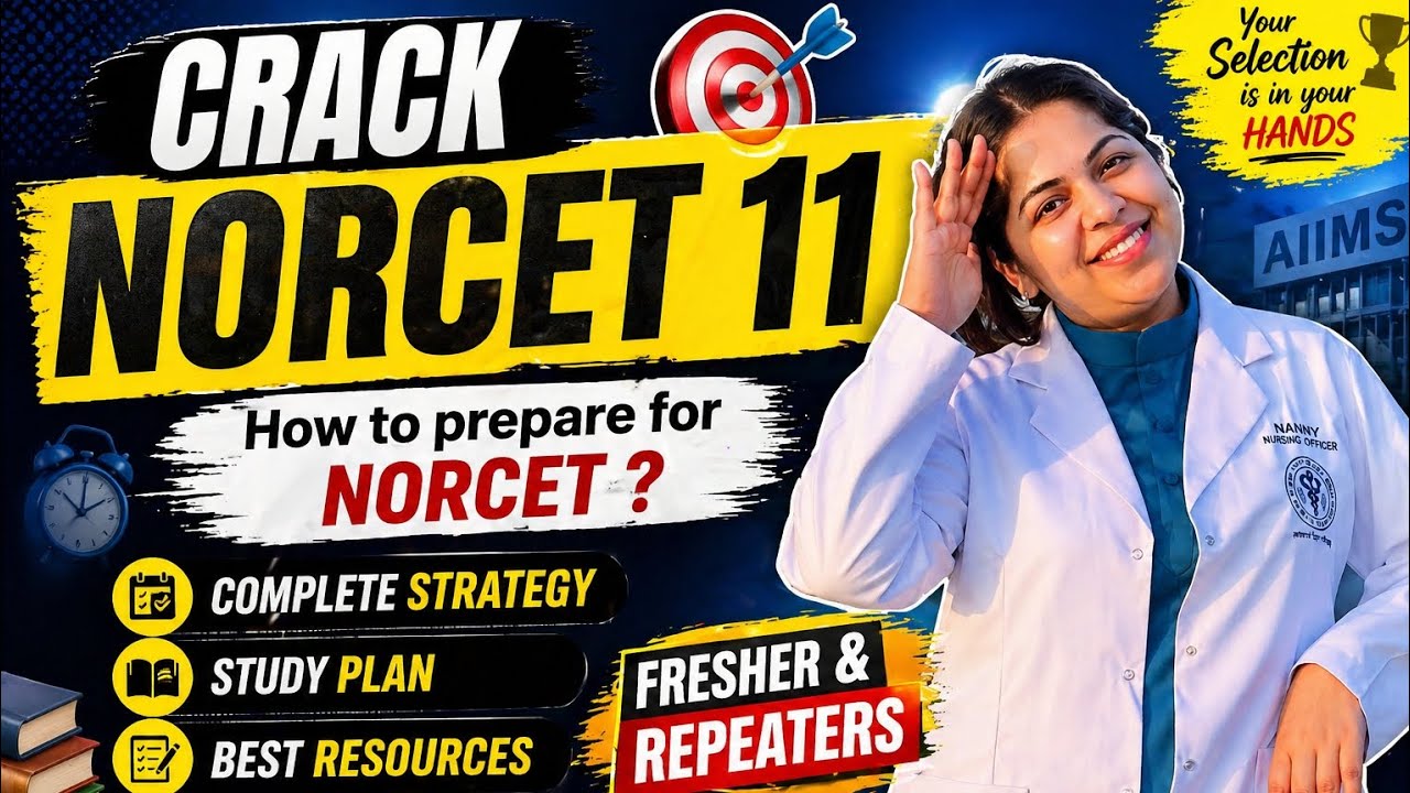 Competitive Strategy That Works! NORCET 11.0 #aiims #nursingofficer #norcet #nurses #aiimsdelhi
